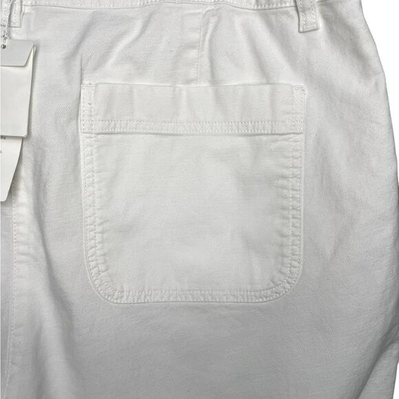 NWT EILEEN FISHER Stretch Cotton & Hemp Ankle Pants Women's Size 16P‎ - Picture 3 of 10